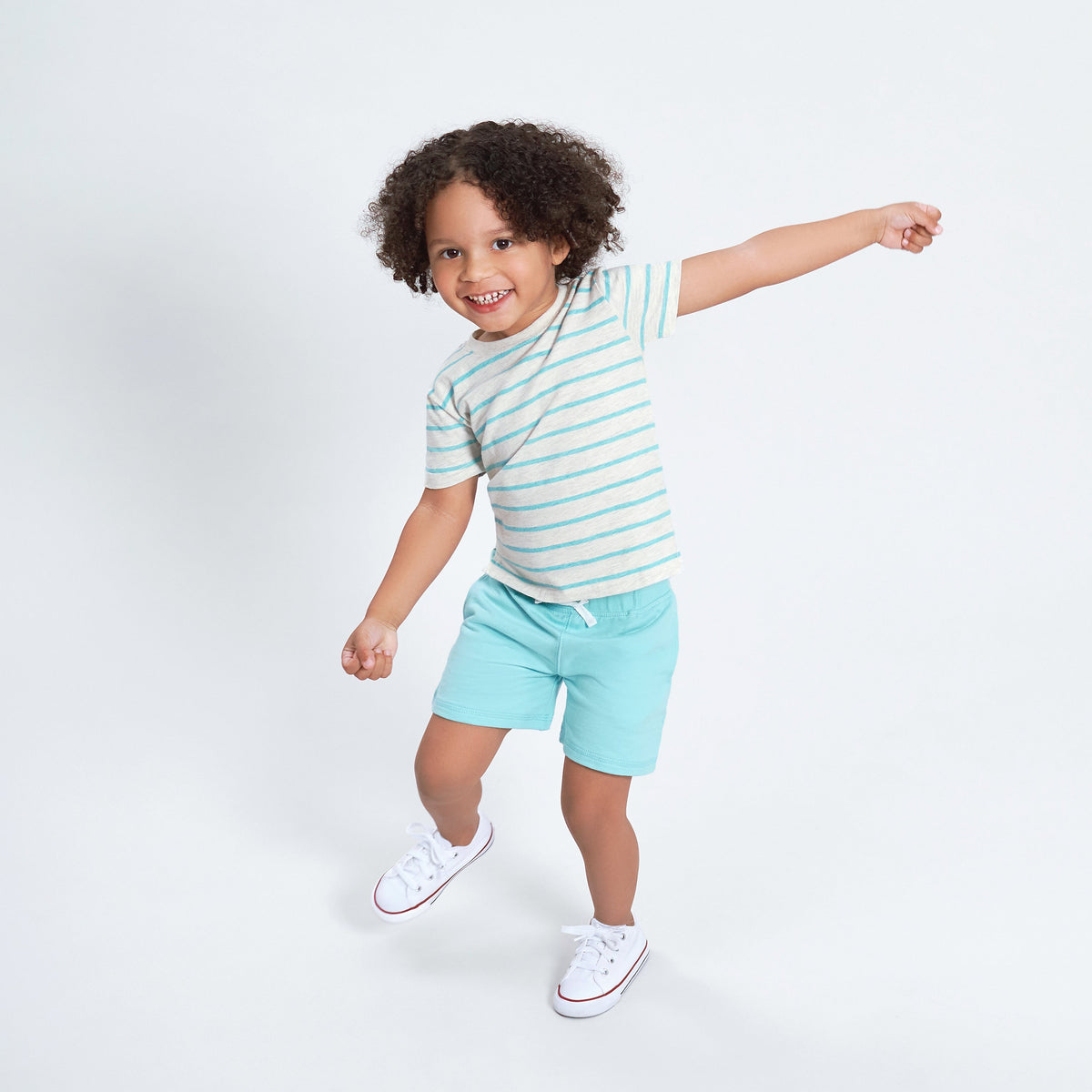 3-Pack Baby & Toddler Boys Royal Blues Short Sleeve Pocket Tees, lifestyle photo 1