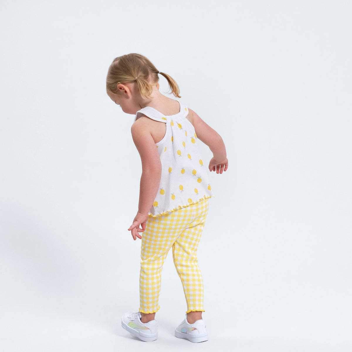 3-Pack Baby & Toddler Girls Picnic Day Dreams Racer Back Tank Tops, lifestyle photo 2