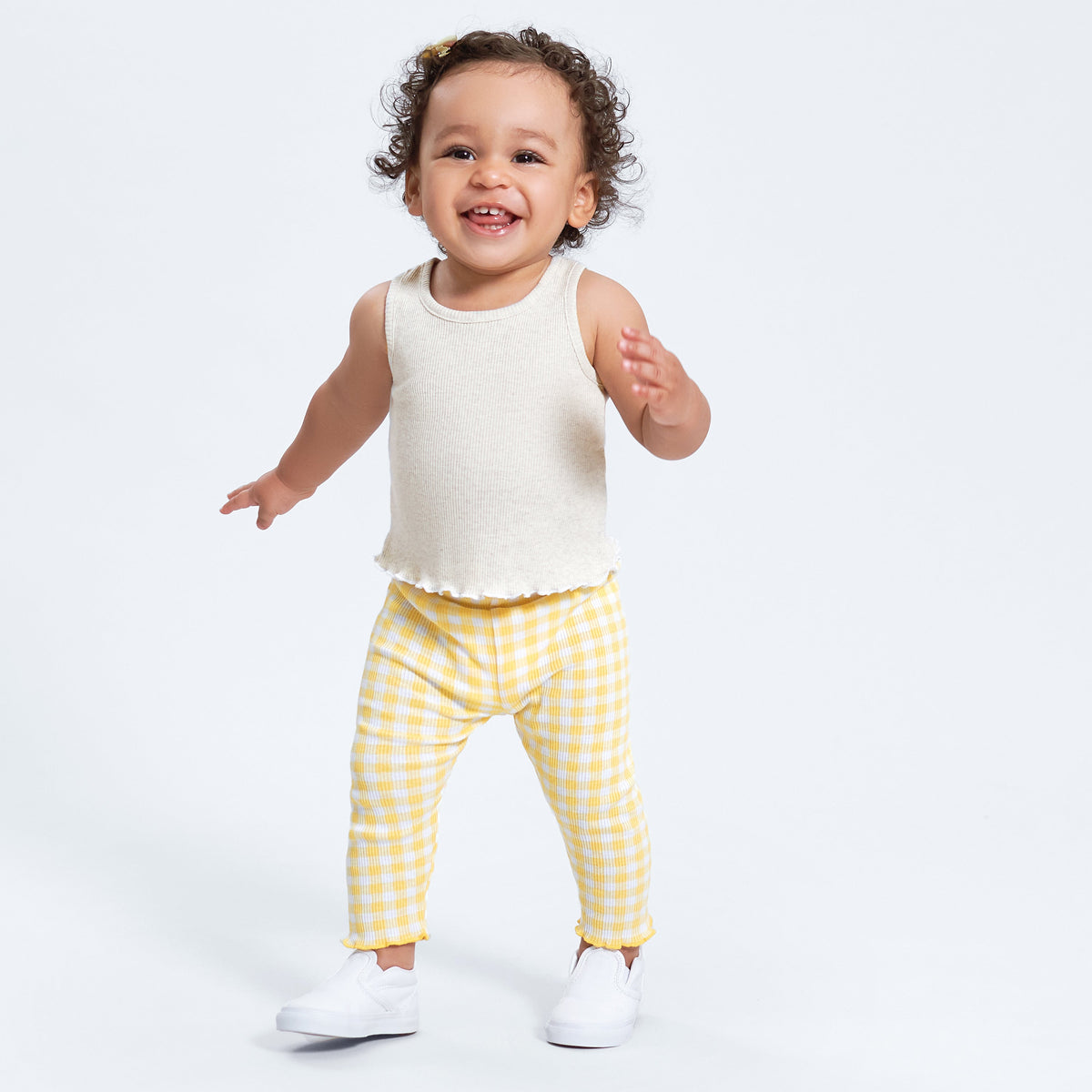 3-Pack Baby & Toddler Girls Picnic Day Dreams Pull-On Knit Leggings, lifestyle photo 1