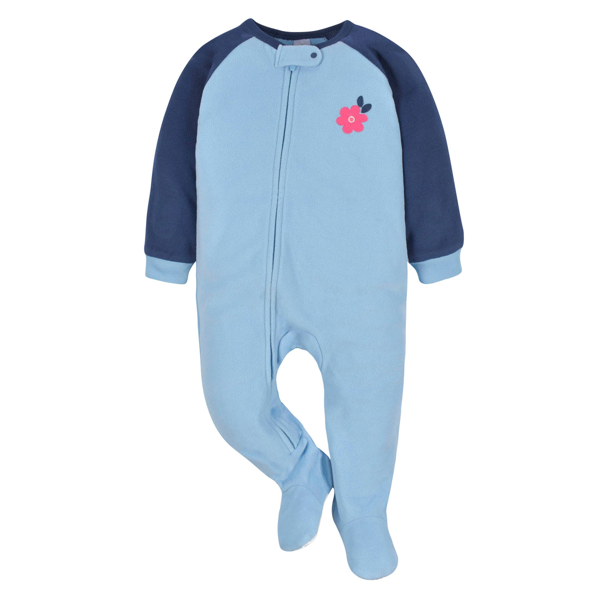 4-Pack Baby & Toddler Girls Fox & Floral Fleece Pajamas, additional view 1, view 5