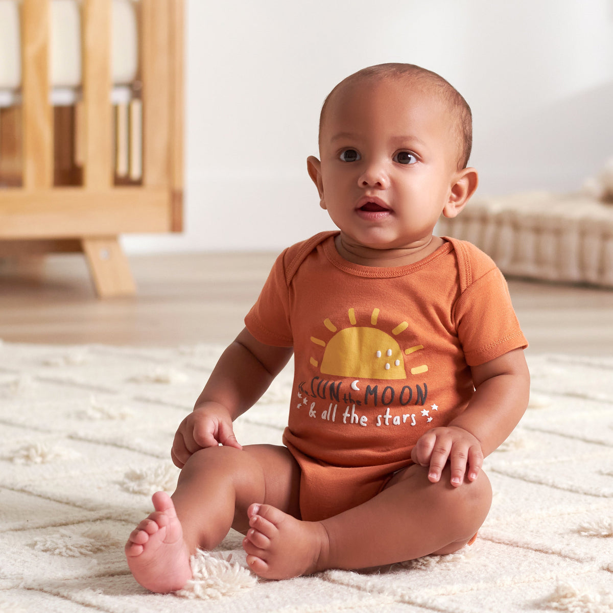 8-Pack Baby Neutral Southwest Onesies Bodysuits, lifestyle photo 1