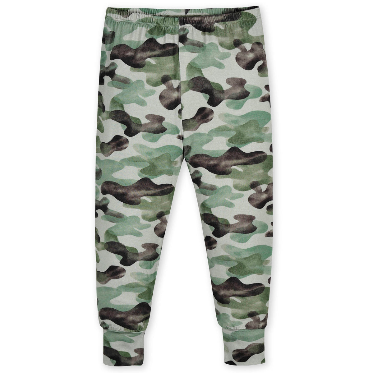 2-Piece Infant & Toddler Hide & Seek Camo Buttery Soft Viscose Made from Eucalyptus Snug Fit Pajamas, additional view 2