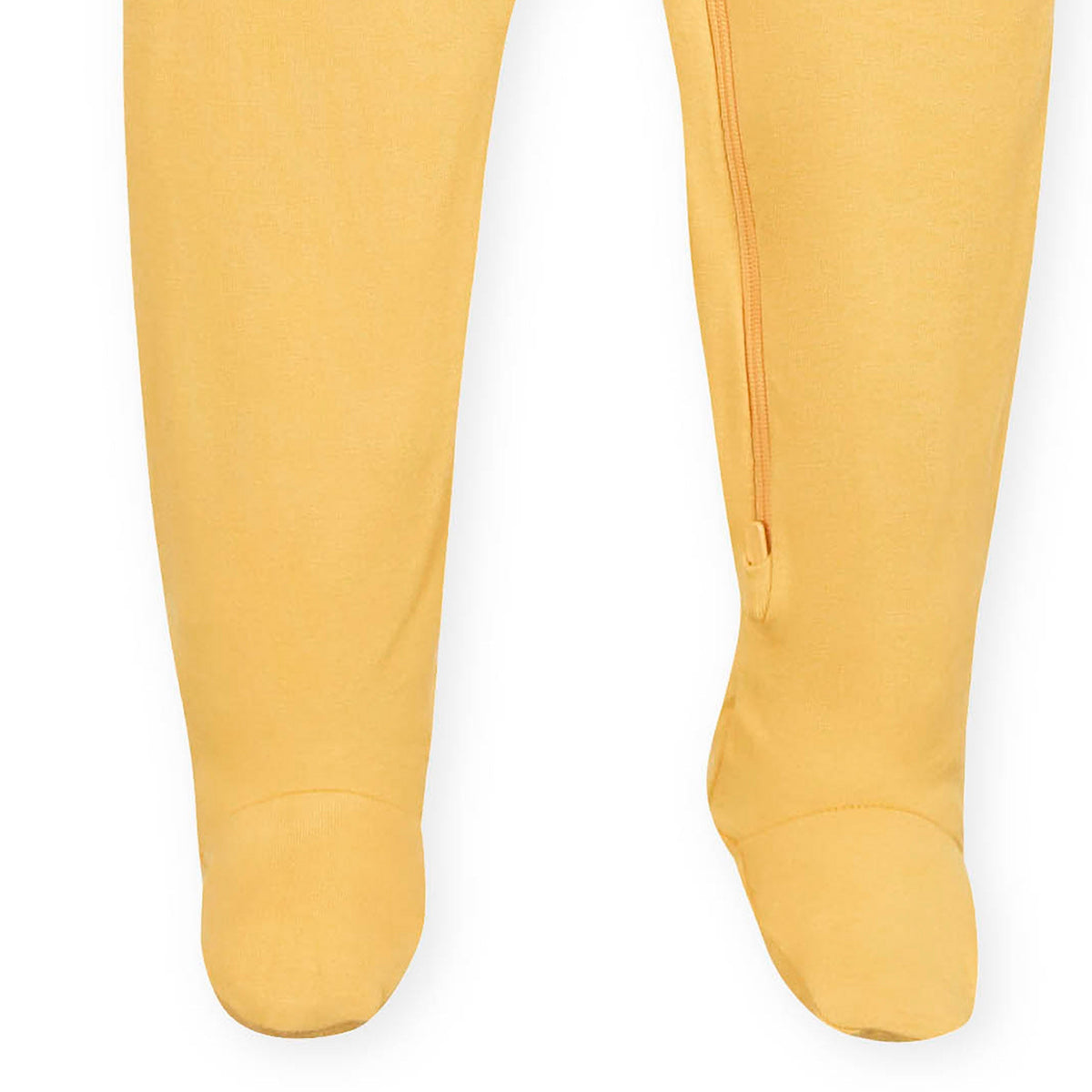 Baby & Toddler Honey Buttery Soft Viscose Made from Eucalyptus Snug Fit Footed Pajamas, close-up detail 2