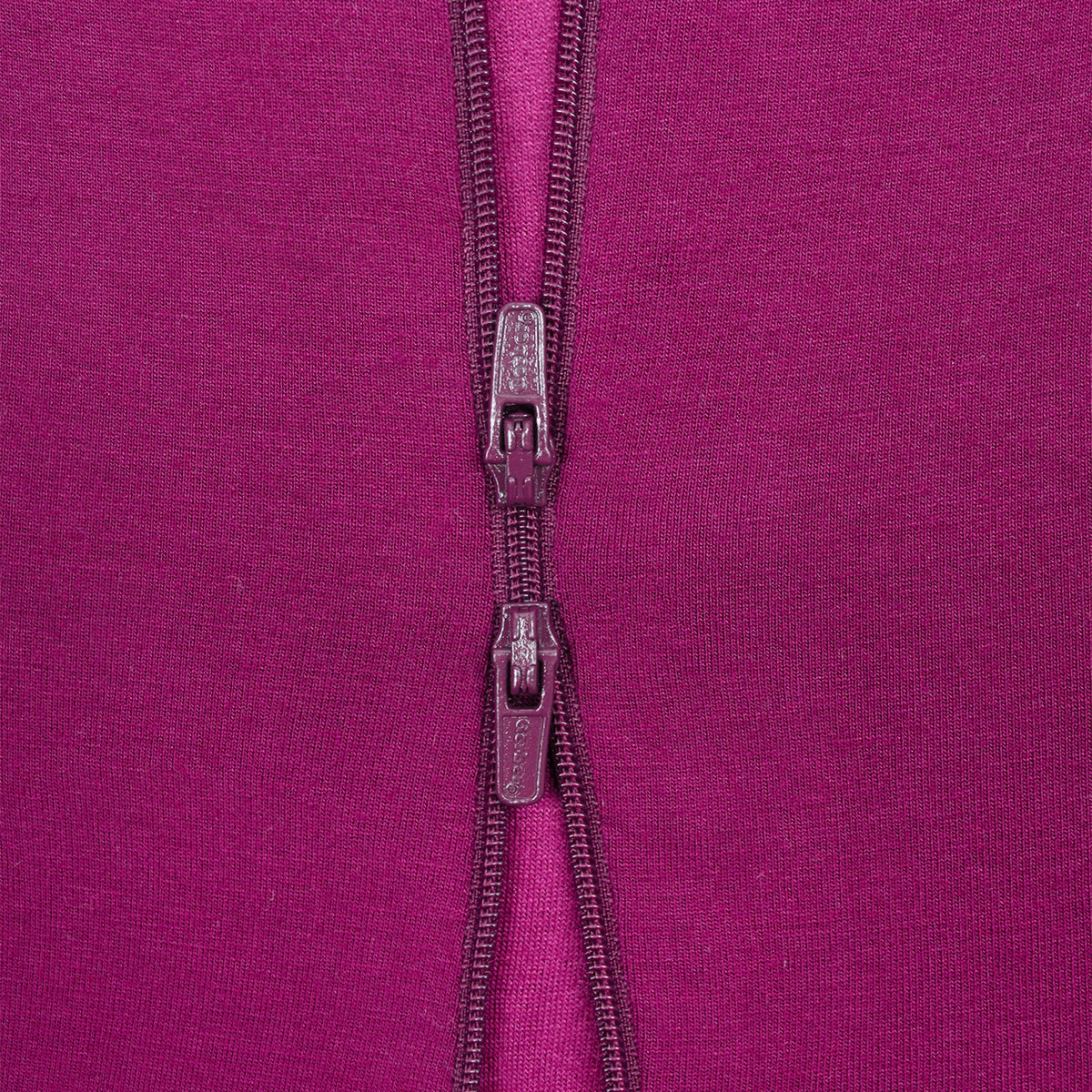 Baby & Toddler Raspberry Buttery Soft Viscose Made from Eucalyptus Snug Fit Footed Pajamas, close-up detail 3