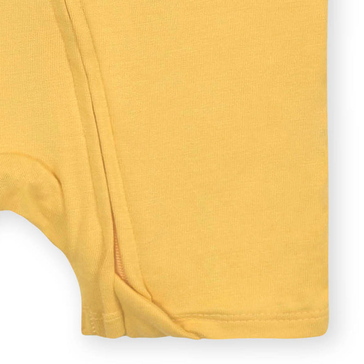 Baby Honey Buttery Soft Viscose Made from Eucalyptus Snug Fit Romper, close-up detail 2