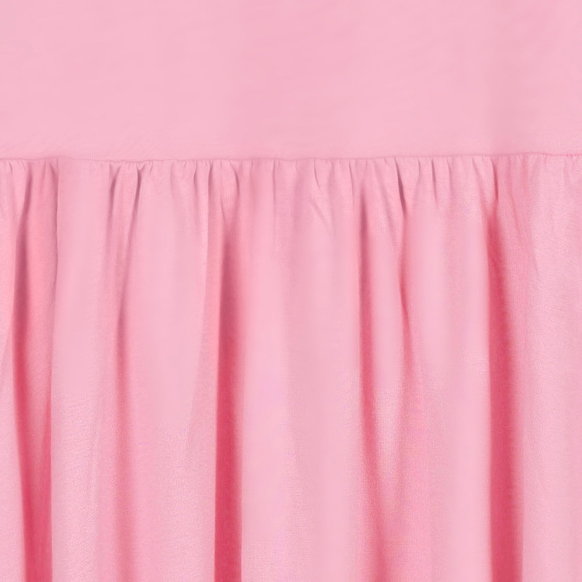 Infant & Toddler Girls Pink Lemonade Buttery Soft Viscose Made from Eucalyptus Twirl Dress, close-up detail 1