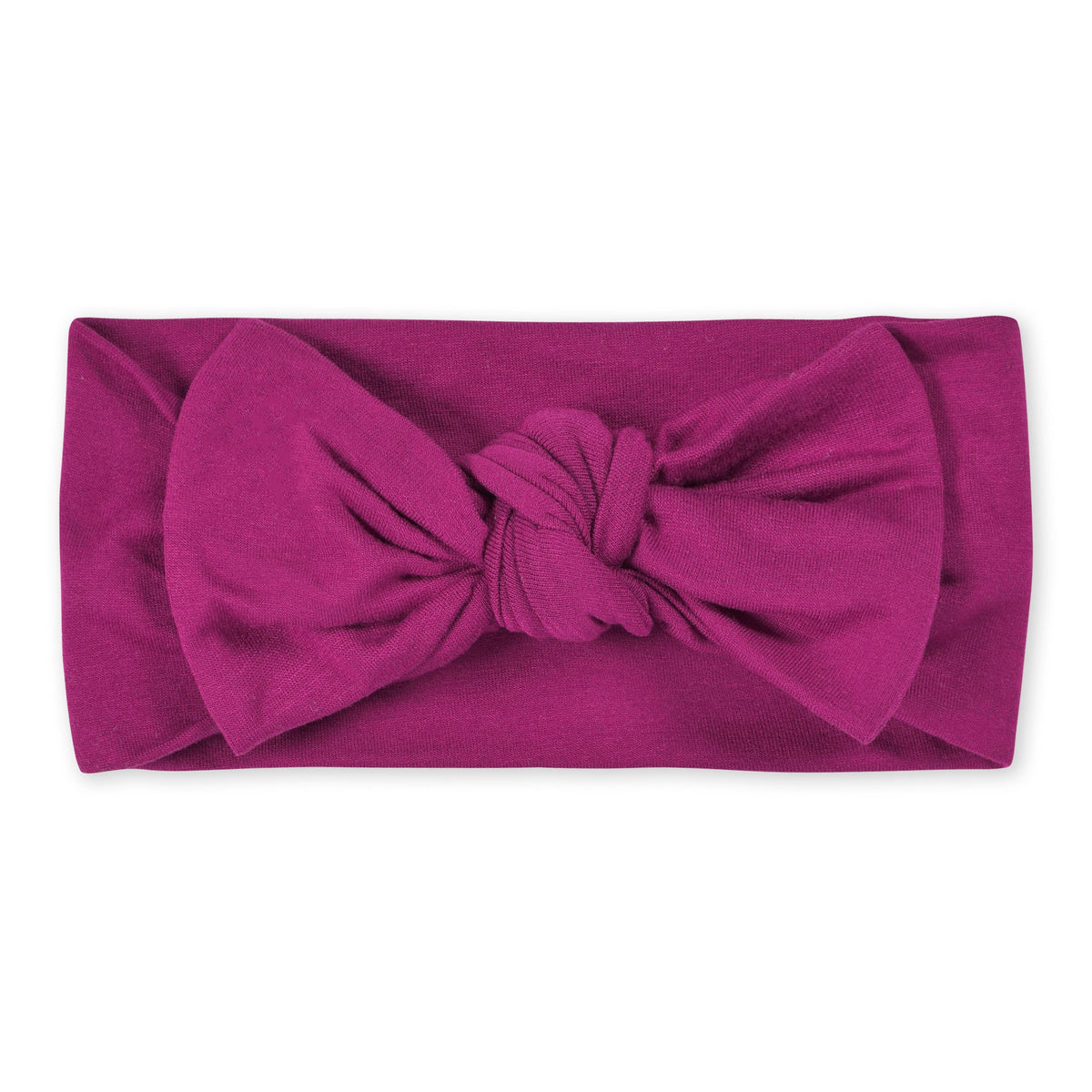Girls Raspberry Buttery Soft Viscose Made from Eucalyptus Headband, view 2