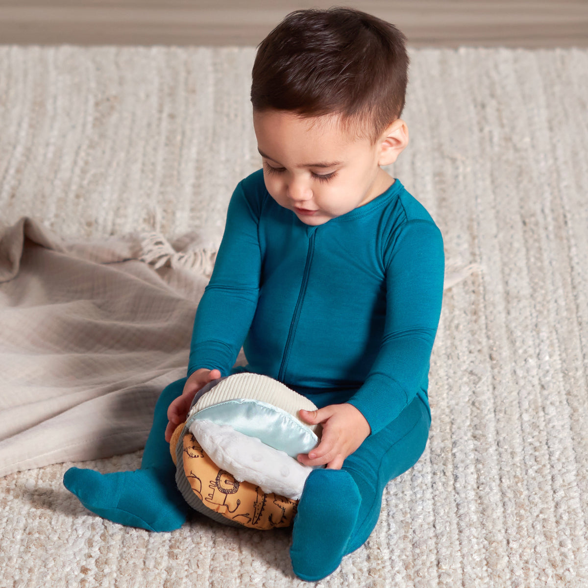Baby Cheetah Sensory Ball, lifestyle photo 1