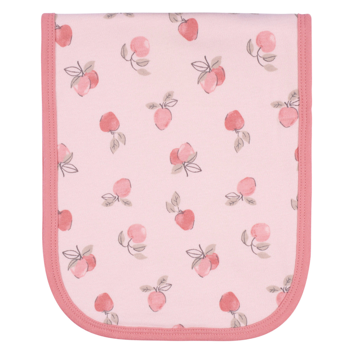 4-Pack Baby Girls Appley Sweet Burpcloths, additional view 1