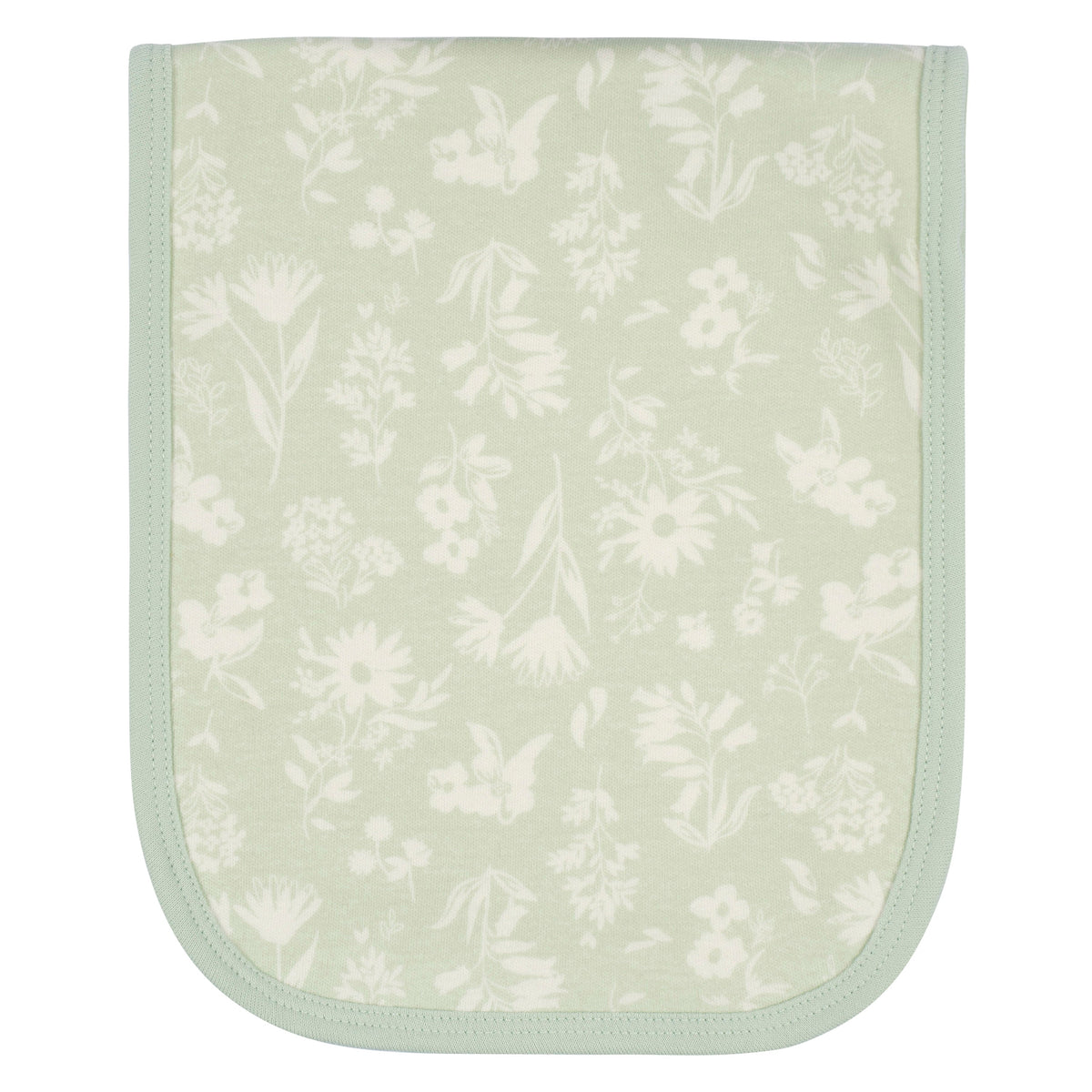 4-Pack Baby Girls Wildflower Burpcloths, additional view 2