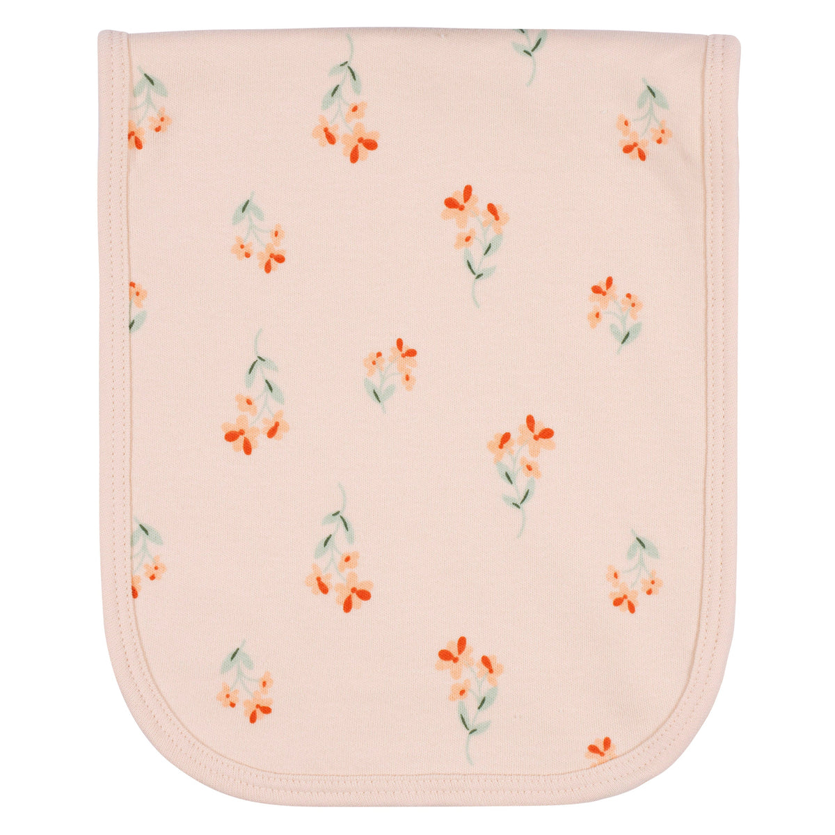 4-Pack Baby Girls Wildflower Burpcloths, additional view 3