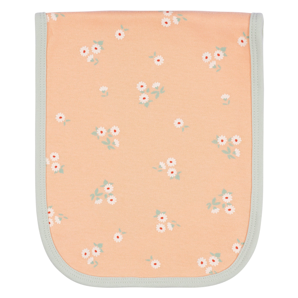 4-Pack Baby Girls Wildflower Burpcloths, additional view 4