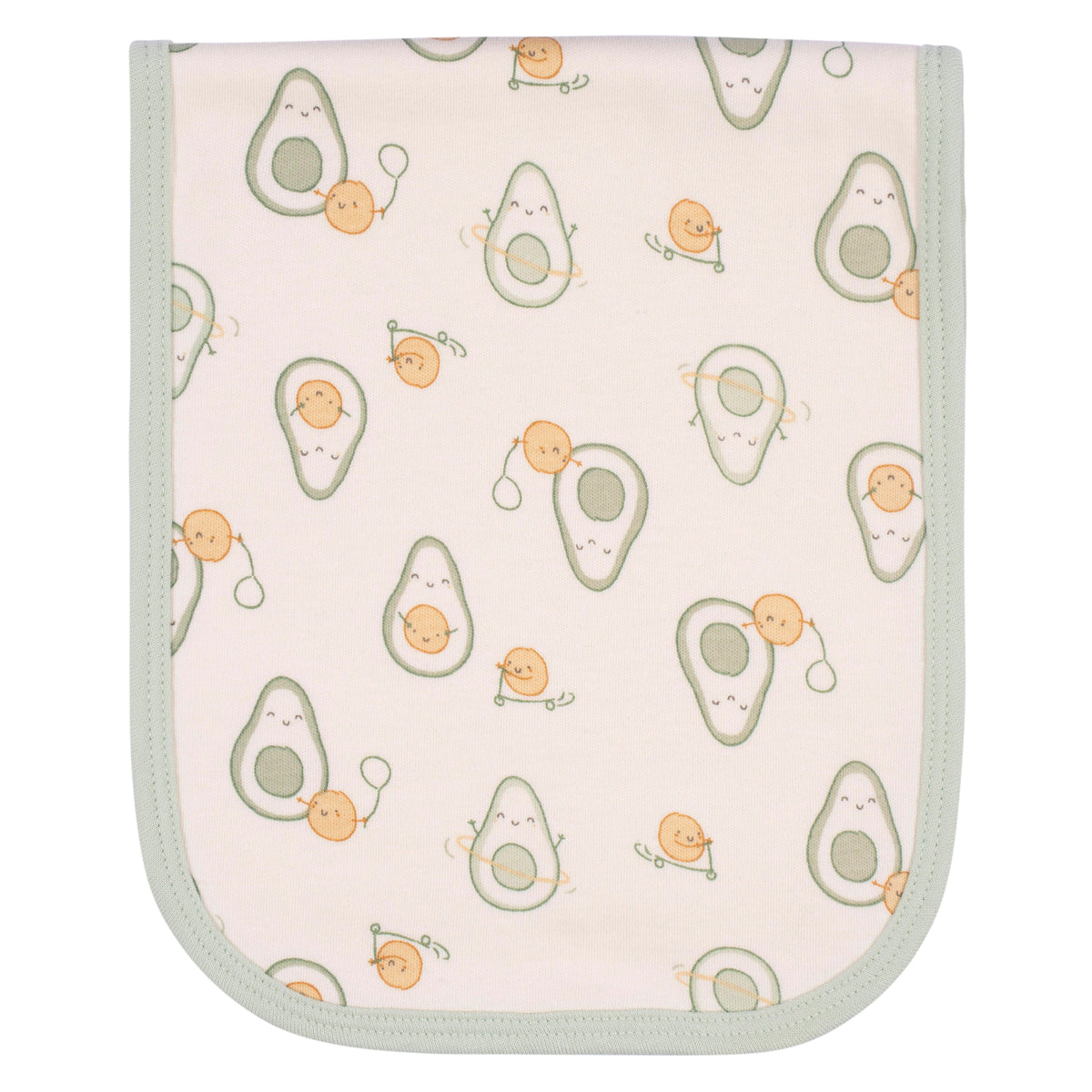 4-Pack Baby Neutral Avo-Cuddle Burpcloths, additional view 3