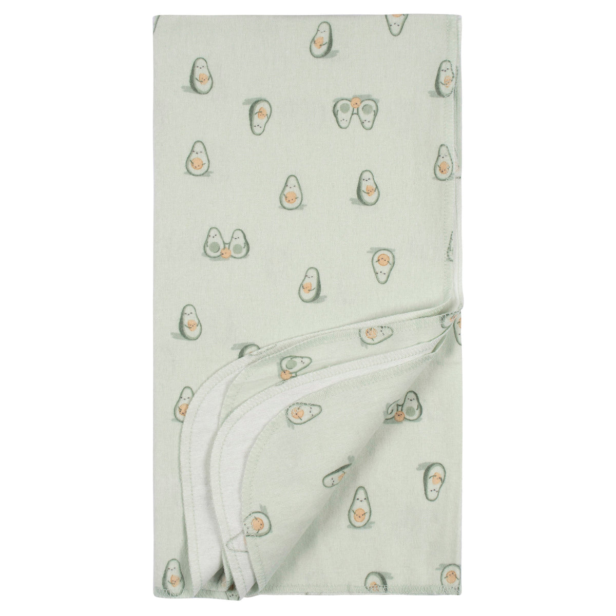 4-Pack Baby Neutral Avo-Cuddle Flannel Blankets, additional view 1