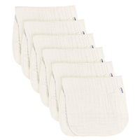 6-Pack Baby Neutral Vanilla Muslin Burpcloth