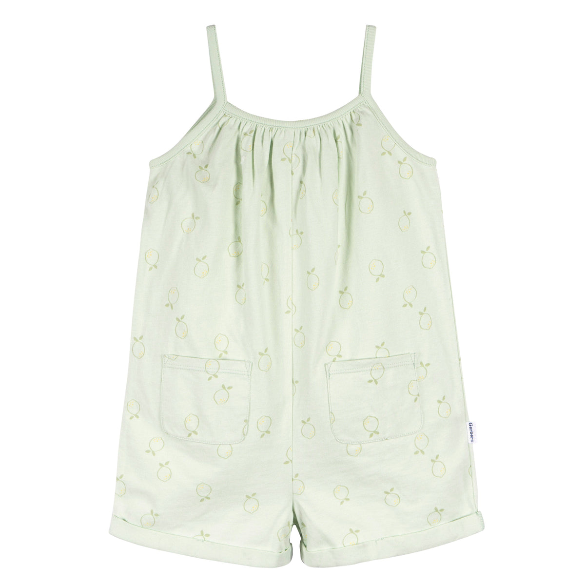 2-Pack Infant and Toddler Girls Yellow & Lemons Rompers, additional view 2