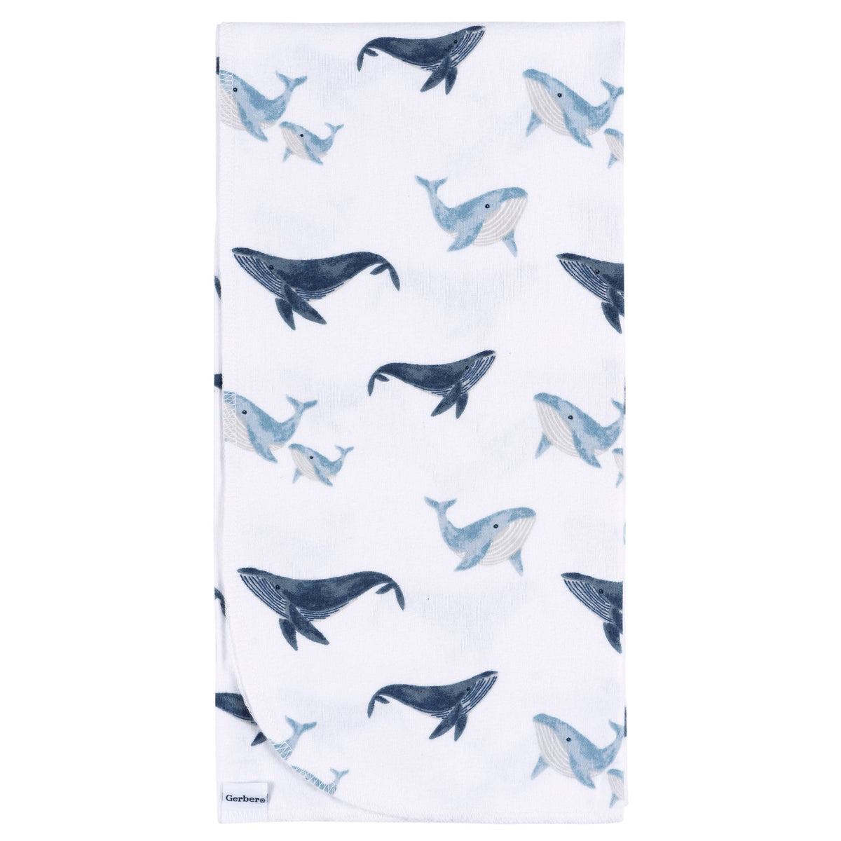 4-Pack Baby Boys Coastal Calm Flannel Blankets, additional view 1