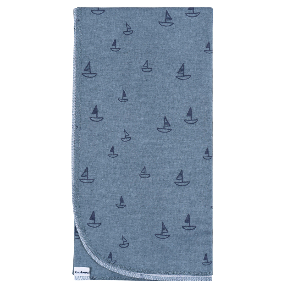 4-Pack Baby Boys Coastal Calm Flannel Blankets, additional view 2
