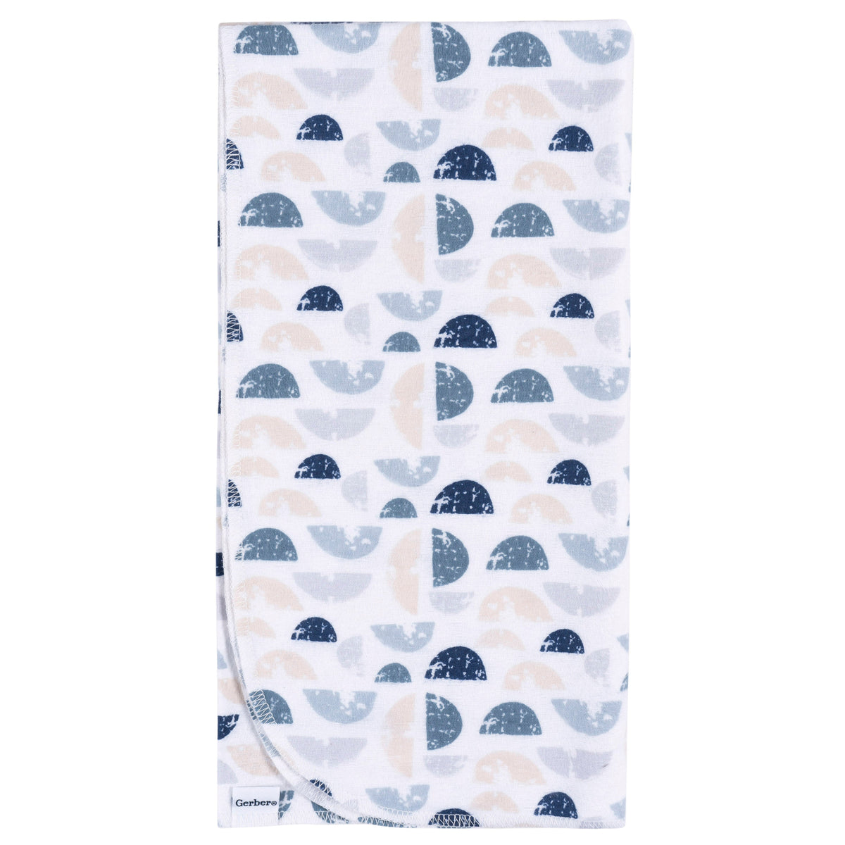 4-Pack Baby Boys Coastal Calm Flannel Blankets, additional view 4