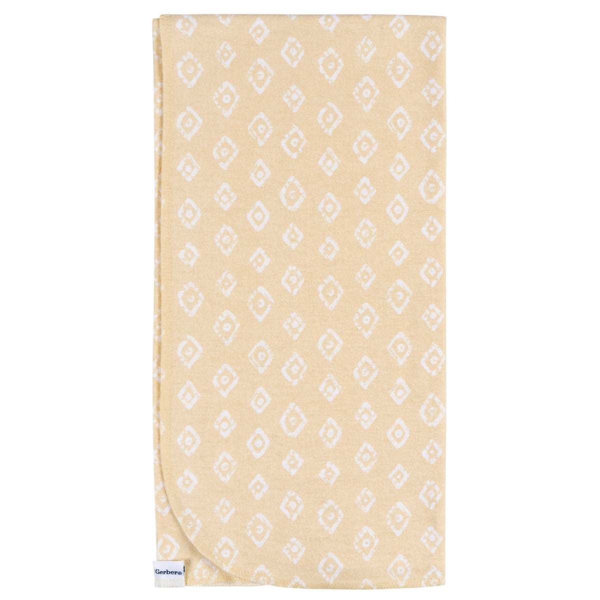 4-Pack Baby Neutral Animals & Geos Neutral Flannel Blankets, additional view 3