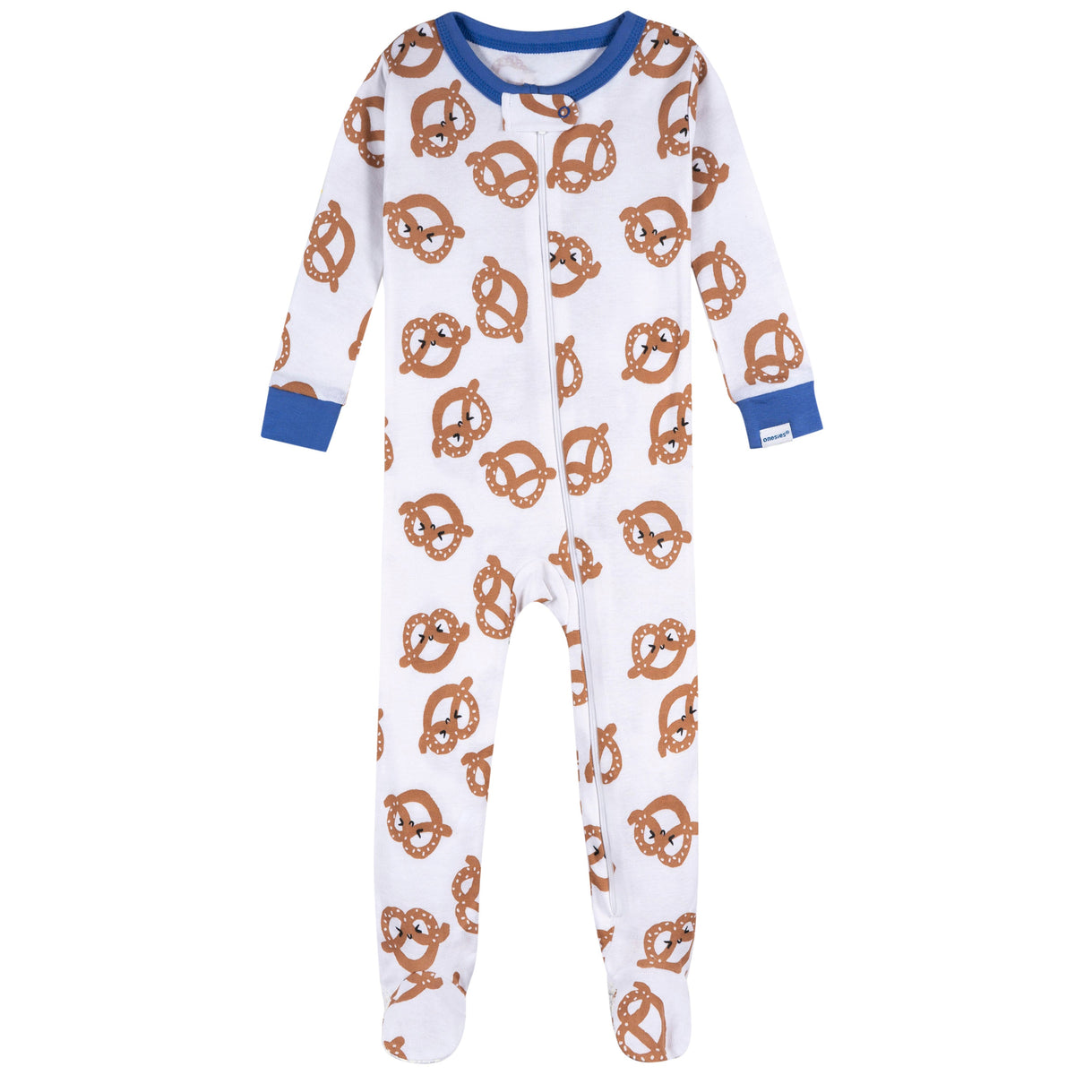 4-Pack Baby Boys Snack Truck Footed Pajamas, additional view 2