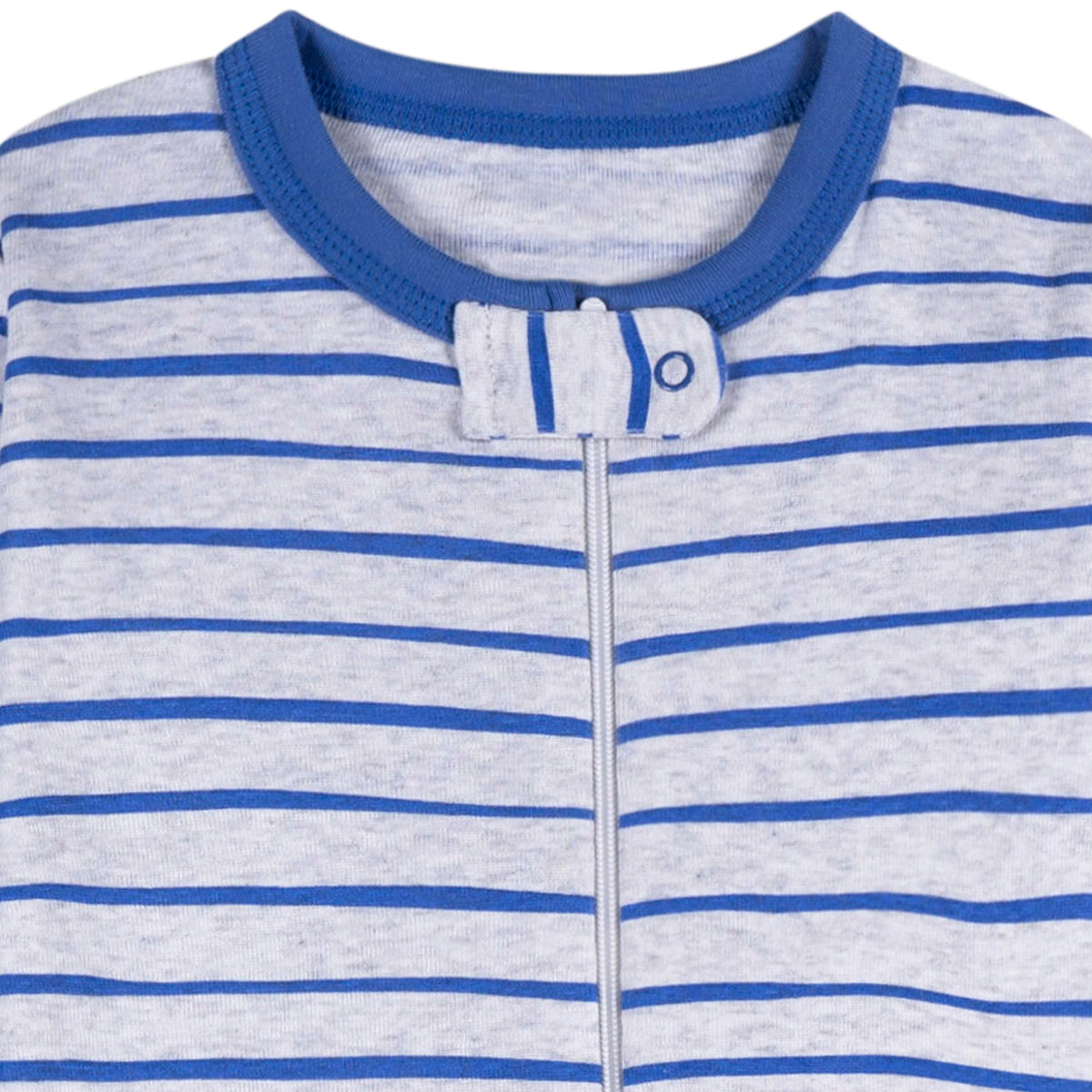4-Pack Baby Boys Snack Truck Footed Pajamas, close-up detail 5
