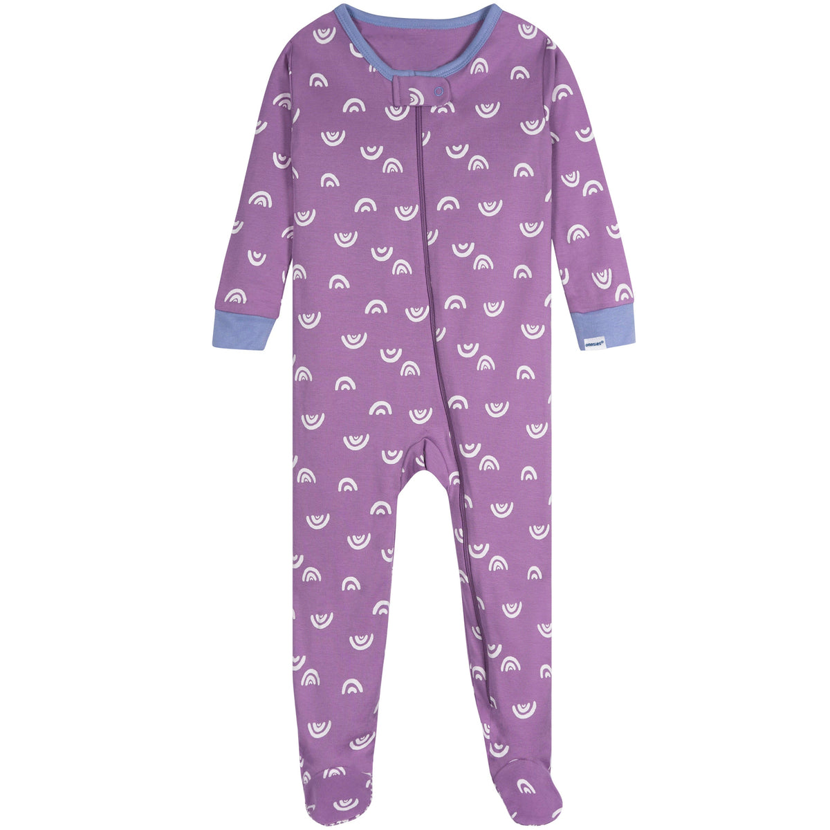 4-Pack Baby Girls Rainy Day Footed Pajamas, additional view 3