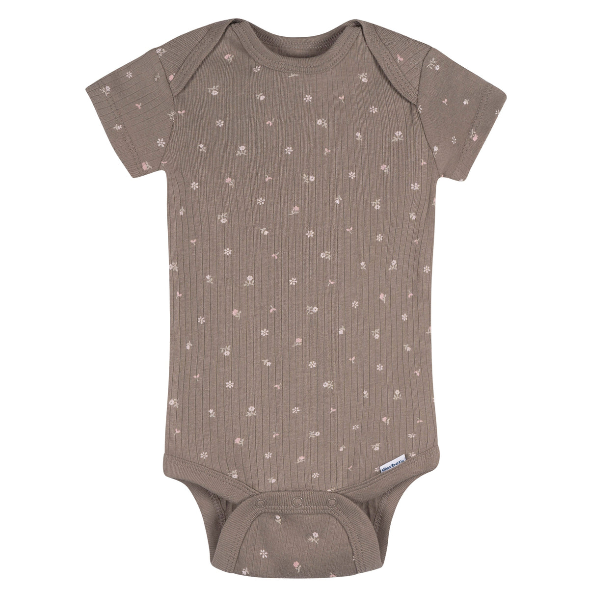 3-Pack Baby Girls Garden Bodysuits, additional view 3
