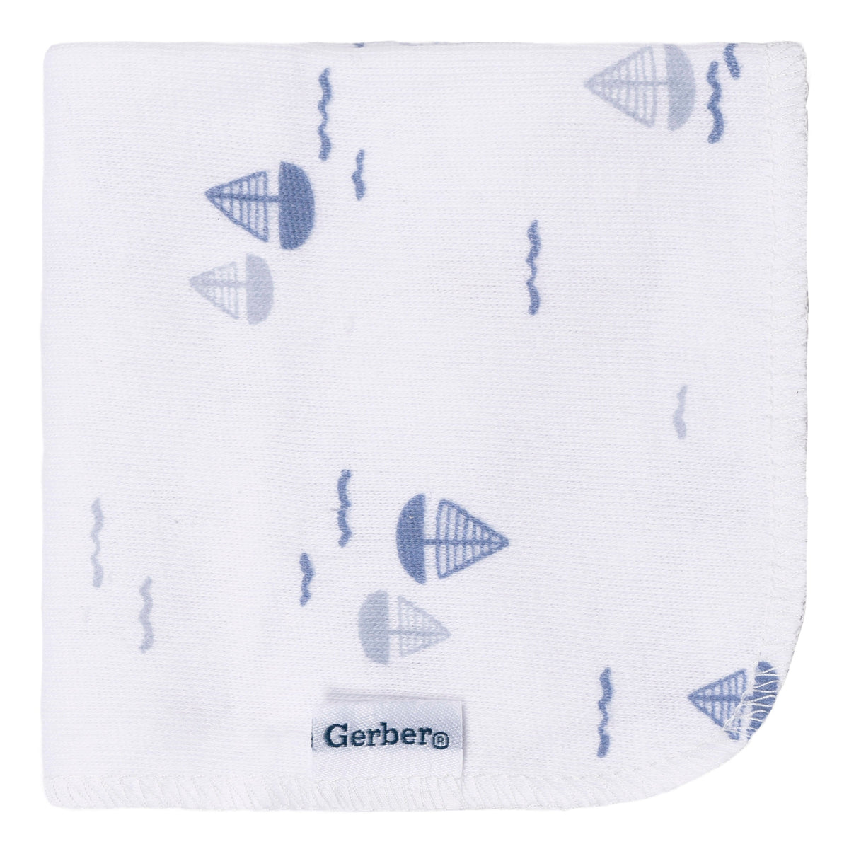 4-Pack Baby Boys Little Lighthouse Terry Washcloths, additional view 1