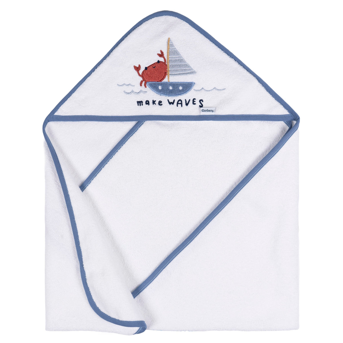 Baby Boys Little Lighthouse Hooded Towel, additional view 1