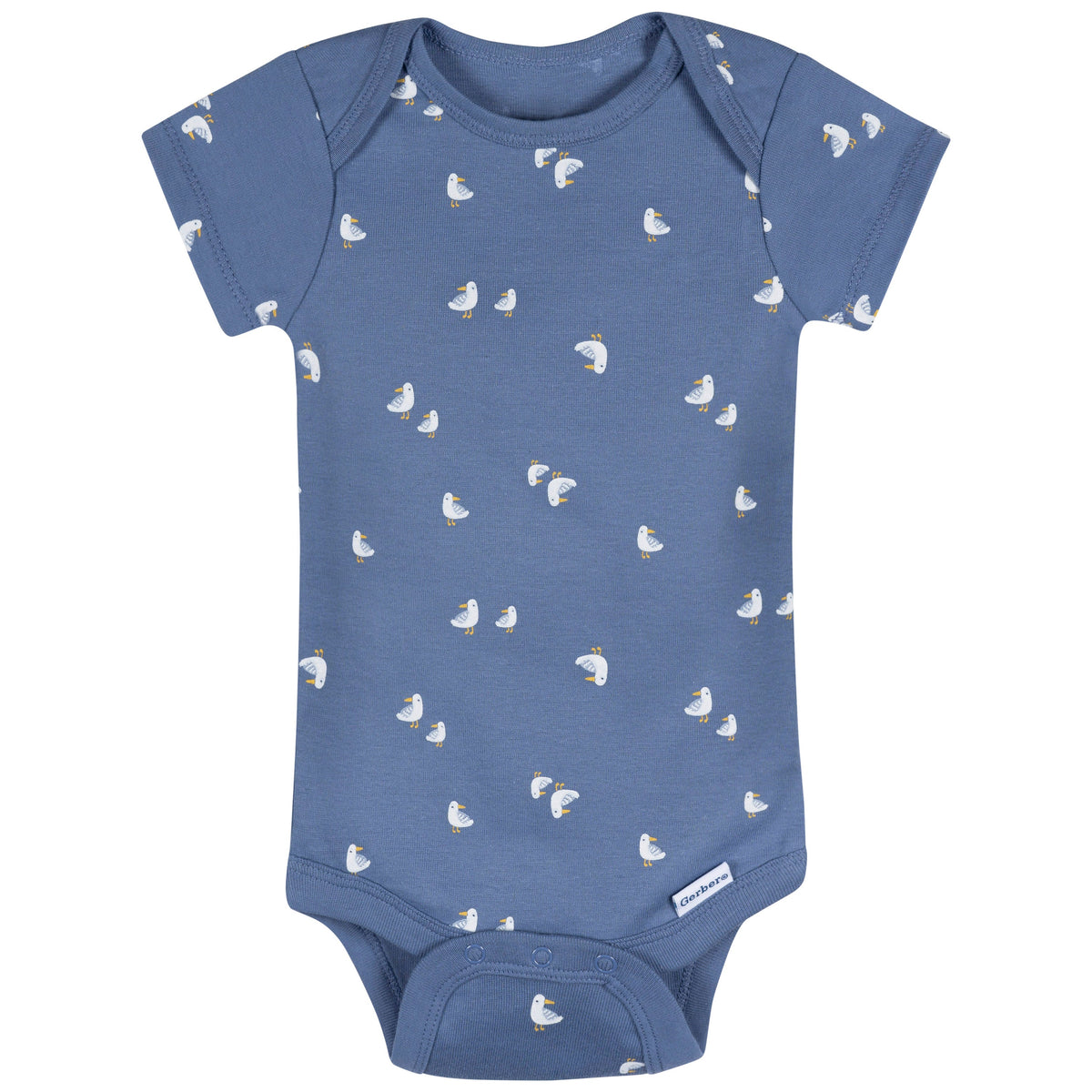 3-Pack Baby Boys Little Lighthouse Short Sleeve Onesies Bodysuits, additional view 2