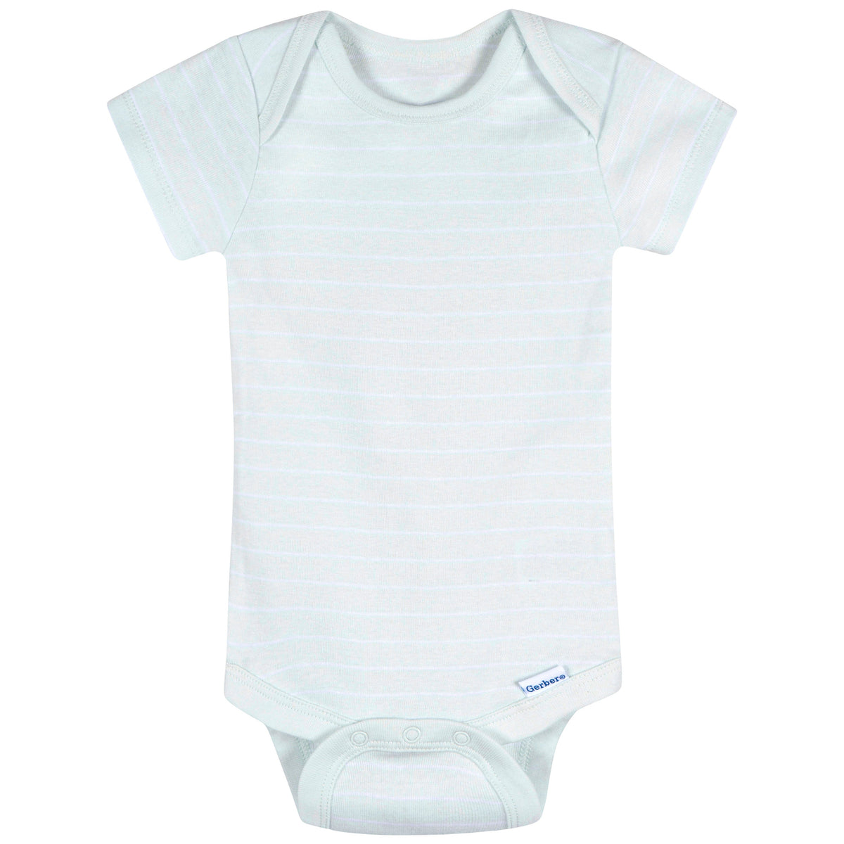 3-Pack Baby Neutral Starry Smiles Short Sleeve Onesies Bodysuits, additional view 3
