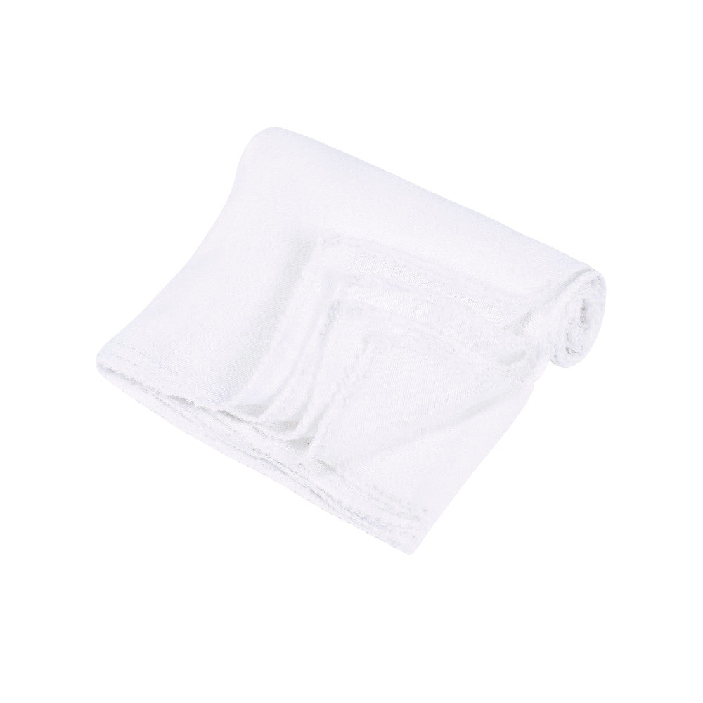 10-Pack Baby Neutral White Flatfold Diaper, additional view 2