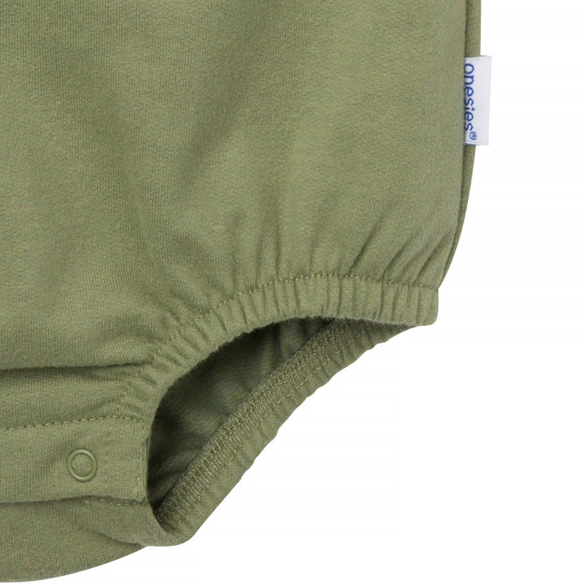Baby Boys Rolls Sweatshirt Bubble Romper, view 9