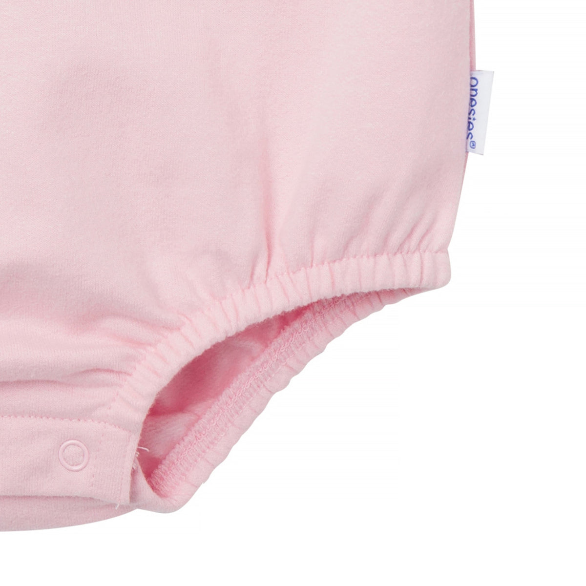 Baby Girls Lil Sis Sweatshirt Bubble Romper, view 7