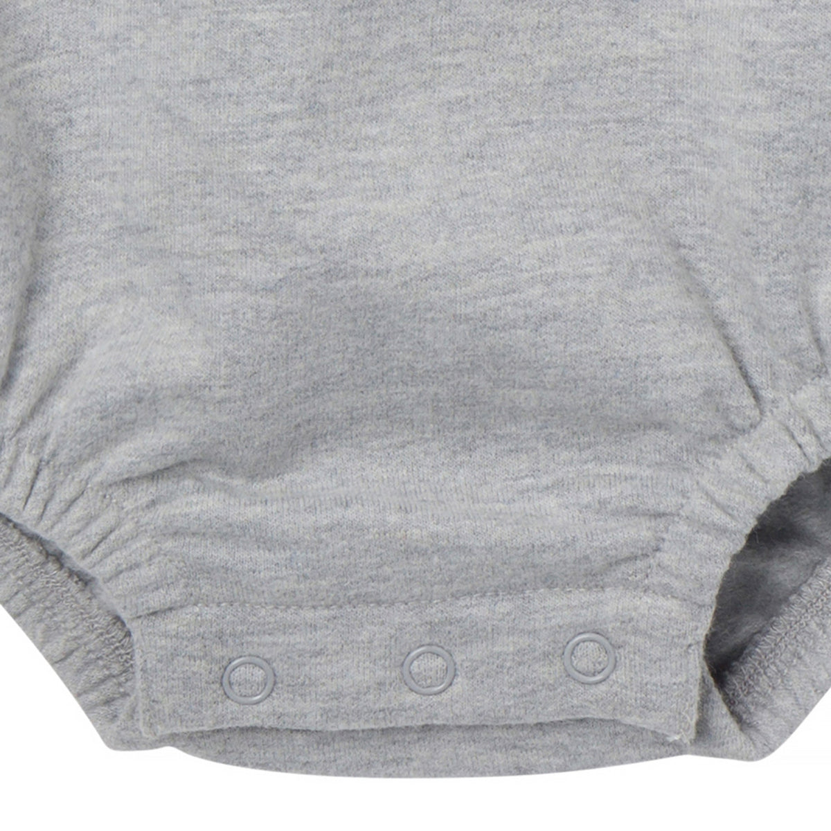 Baby Neutral Little and Loud Sweatshirt Bubble Romper, view 3