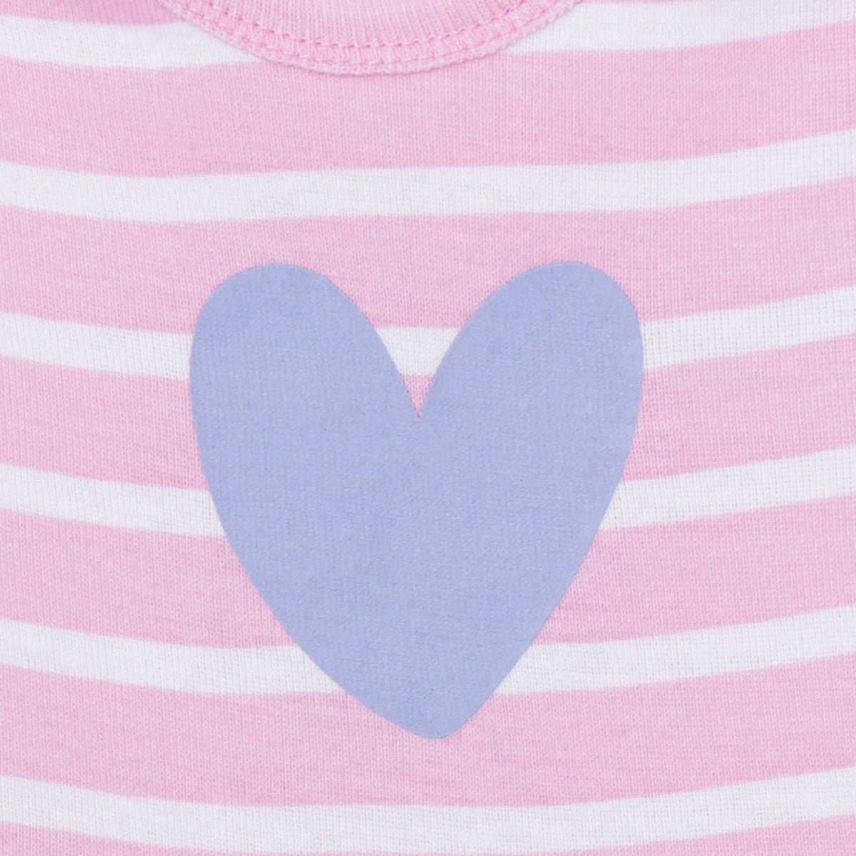 Baby Girls Heart Lap Shoulder Dress, view 2