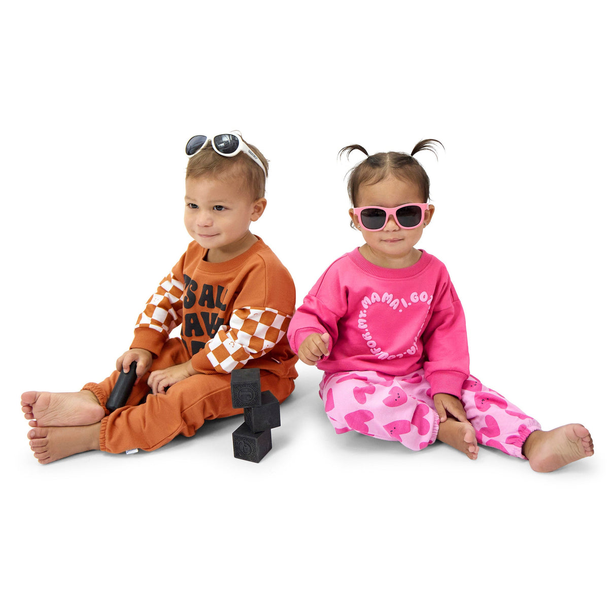 2-Piece Baby Boys Gravy Sweatshirt Set, view 4