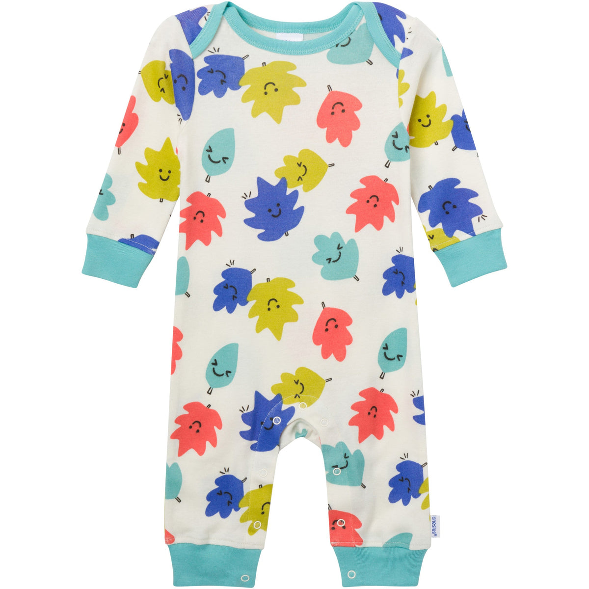 3-Pack Baby Boys Little Dude Lap Shoulder Footless Pajamas, view 3