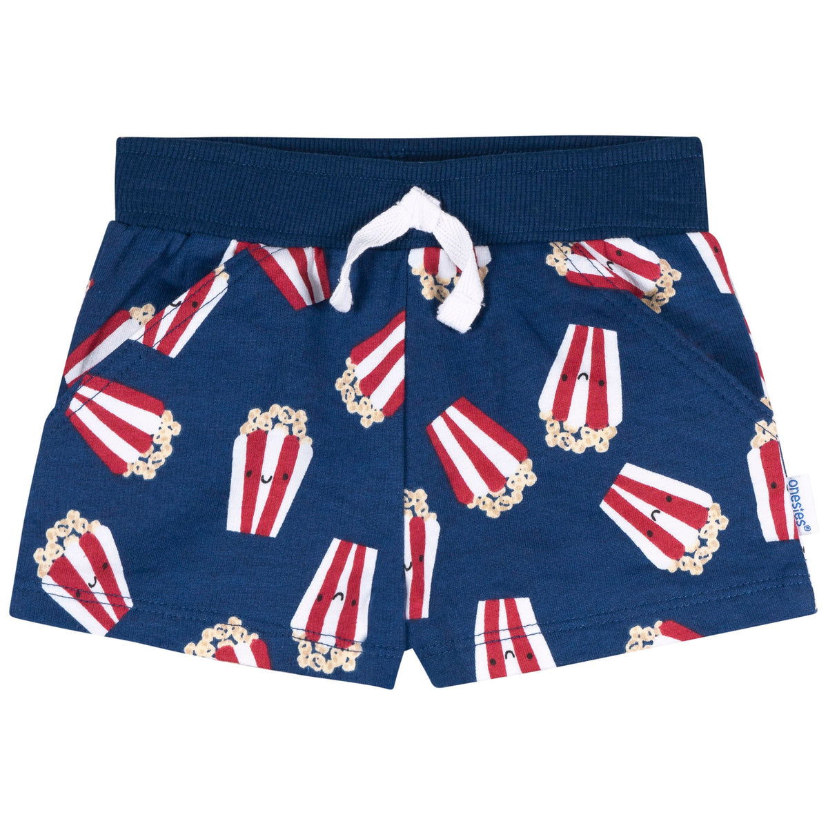 3-Pack Baby Boys Popcorn Knit Shorts, view 4