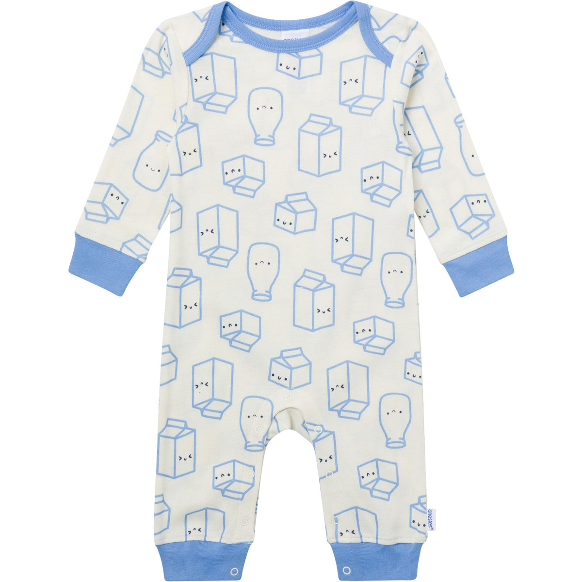 3-Pack Baby Boys Silly Goose Lap Shoulder Footless Pajamas, view 8