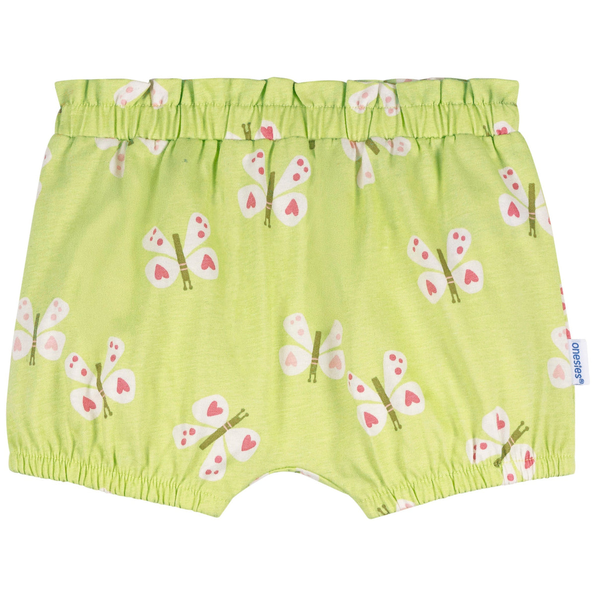 3-Pack Baby Girls Butterflies Bubble Shorts, view 4