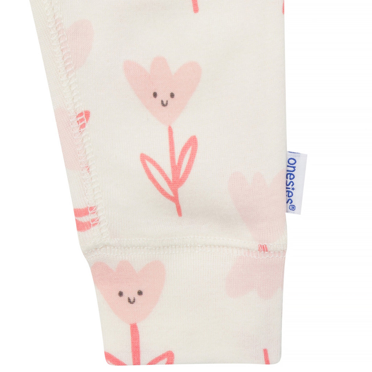 3-Pack Baby Girls Flowers Active Pants, view 5