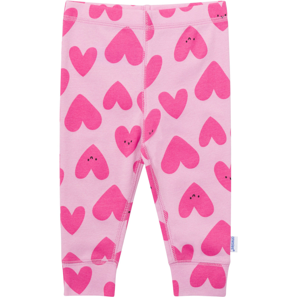 3-Pack Baby Girls Hearts Active Pants, view 4