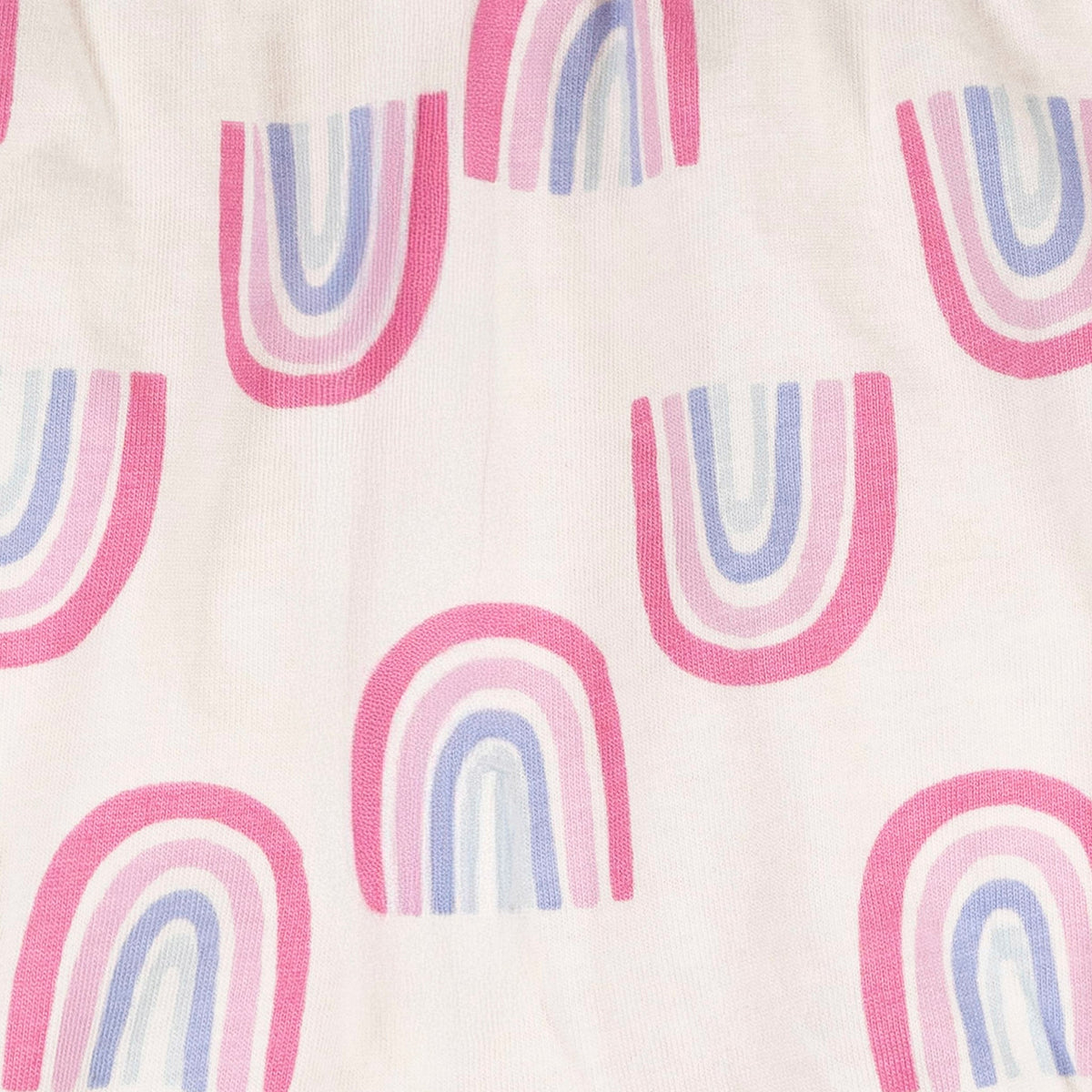 3-Pack Baby Girls Rainbow Bubble Shorts, view 5