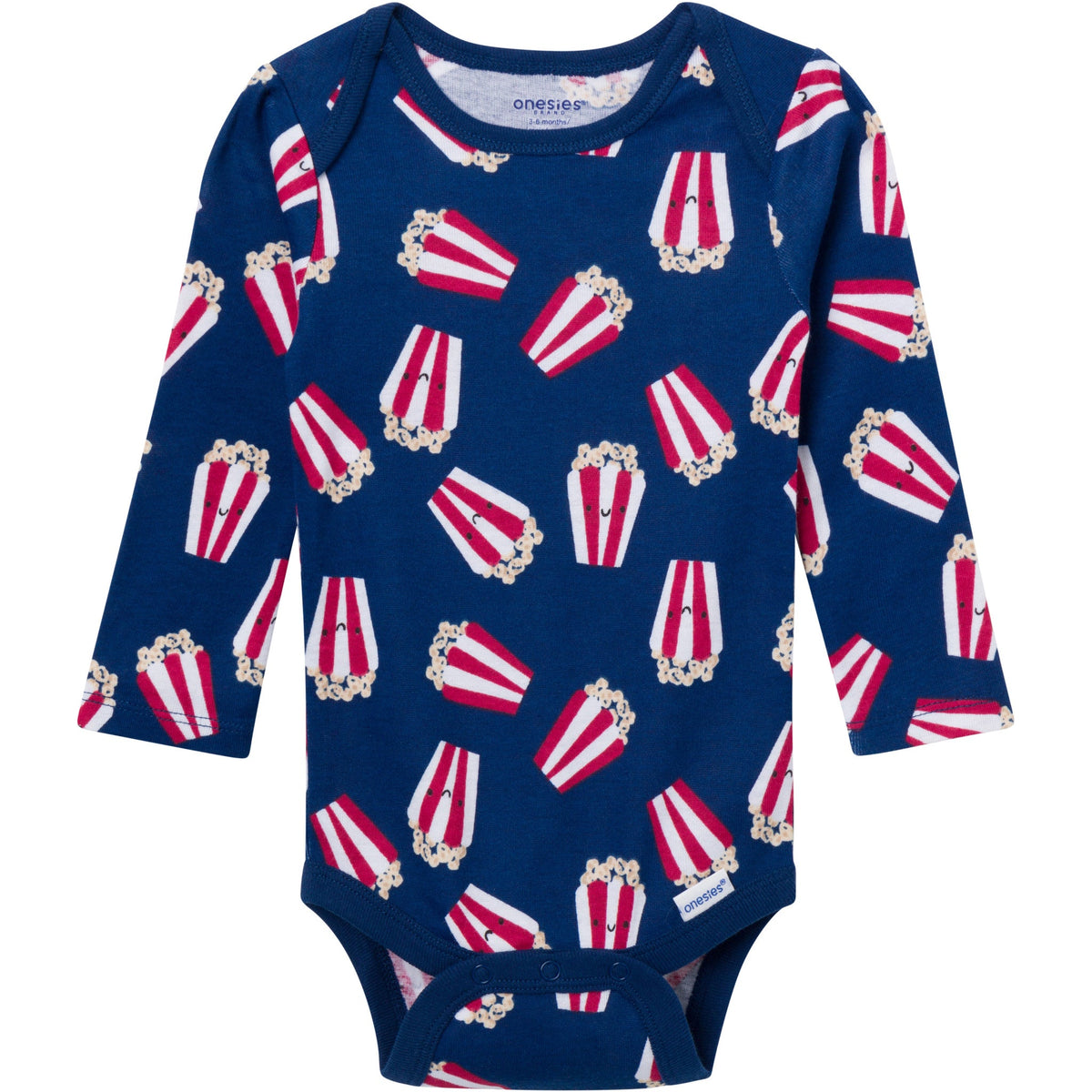 4-Piece Baby Boys Popcorn Day Onesies Bodysuits and Pants, view 9