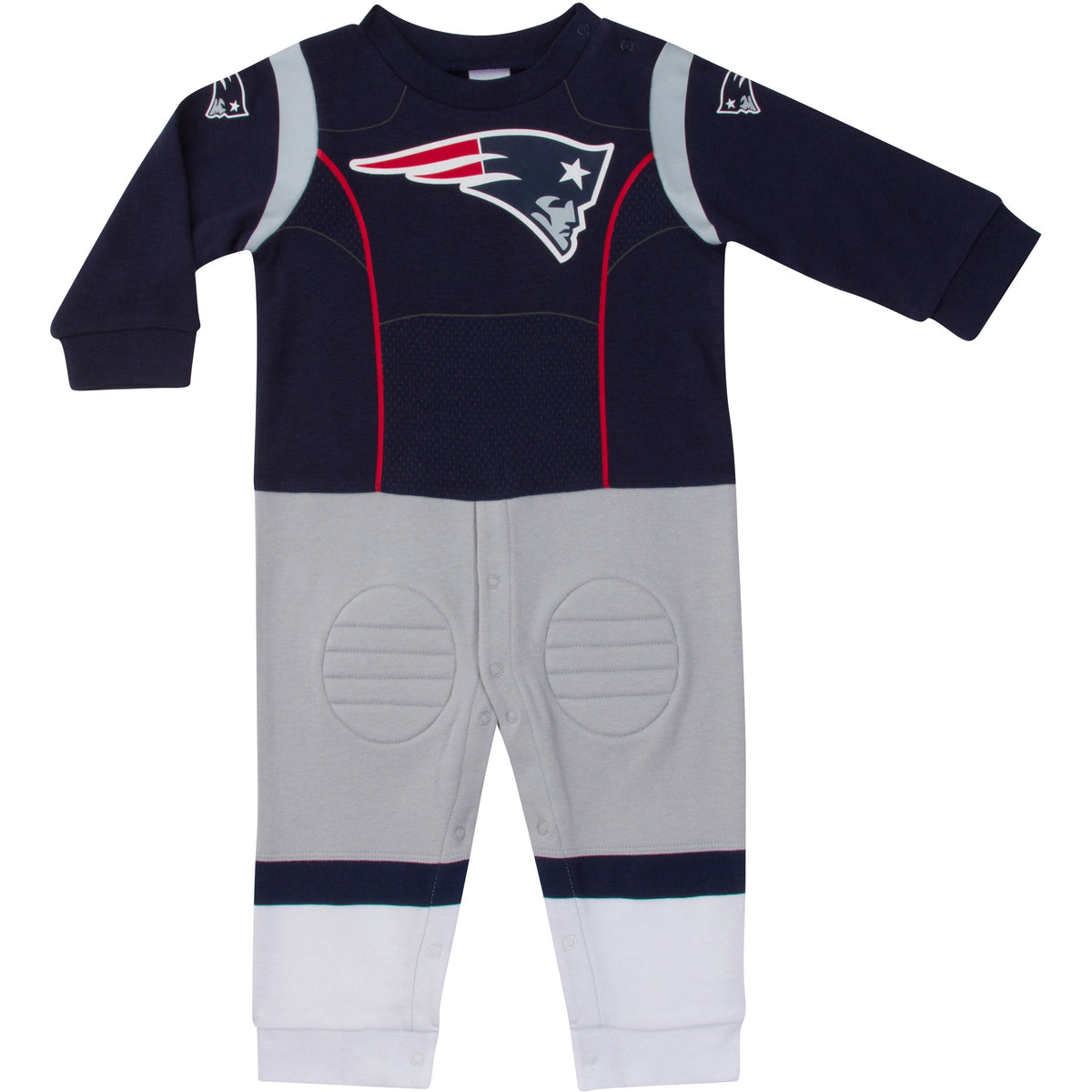 New England Patriots Baby Boys Footysuit