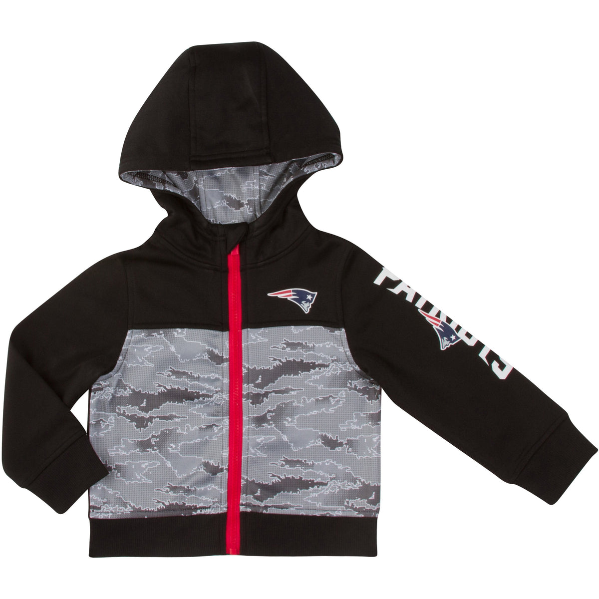 New England Patriots Boys Hooded Jacket