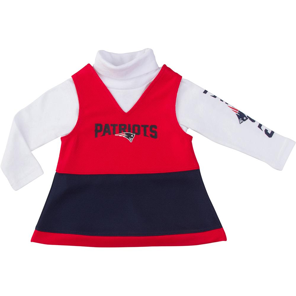 Patriots Toddler Girls Jumper Set