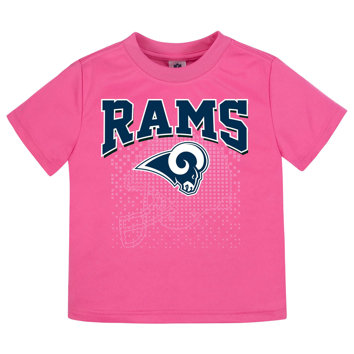 LA Rams Girls Short Sleeve Tee Shirt